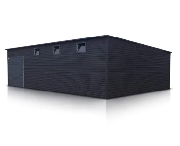 Halle aus Blech 1200 x 800 cm Zelthalle Stahlkonstruktion