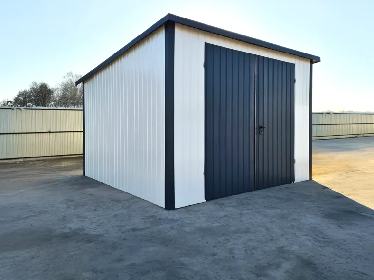 Blechgarage Fertiggarage Blechgarage 3x3 m Blechgarage Fertiggarage