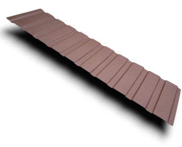 Trapezbleche T7 Dunkelbraun matt BTX 8017