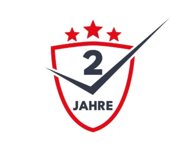 2 Jahre erweiterte Garantie