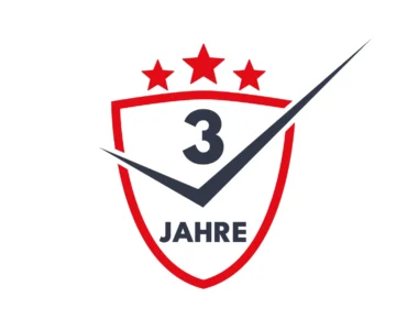 3 Jahre erweiterte Garantie