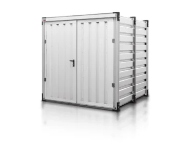 Lagercontainer 2 m Weiß RAL 9010