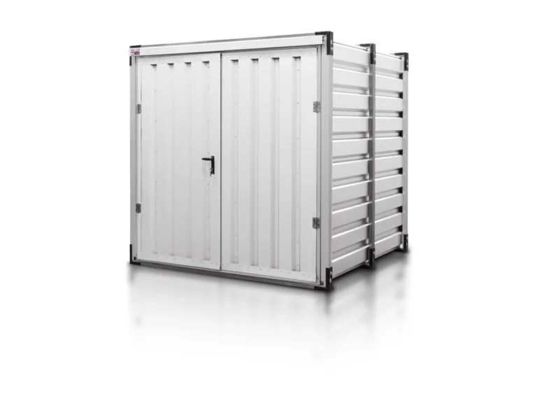 Lagercontainer 2 m Weiß