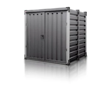 Lagercontainer 2 m Anthrazit RAL 7016