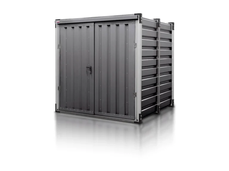 Lagercontainer 2 m Dunkelbraun