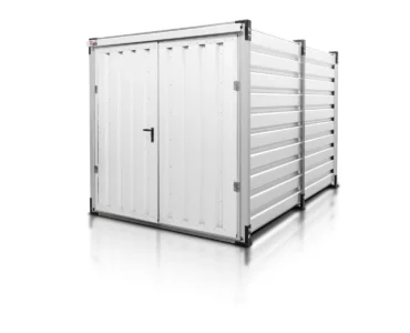 Lagercontainer 3 m Weiß RAL 9010