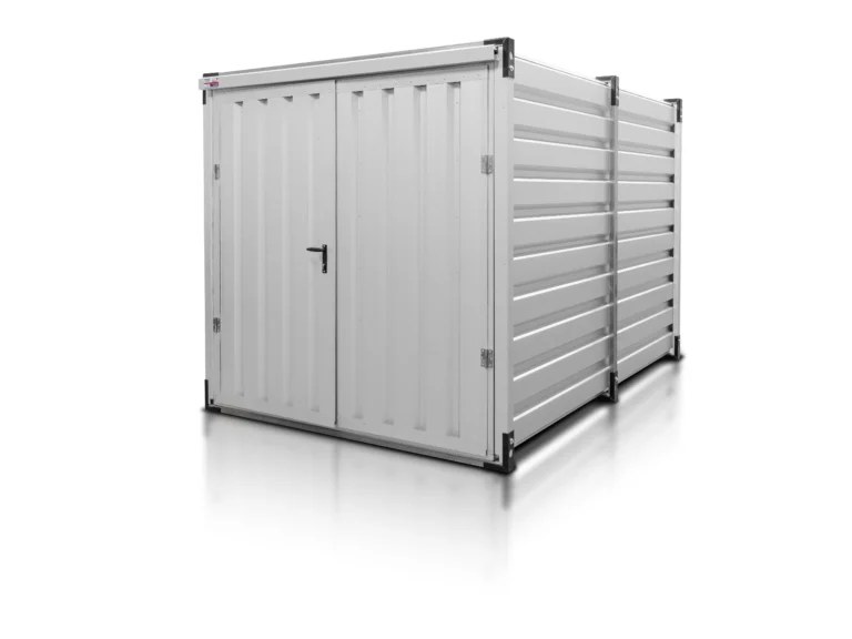 lagercontainer 3 m aluminium