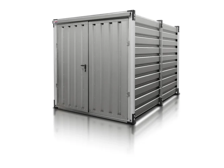 Lagercontainer 3 m Silber
