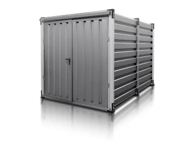 Lagercontainer 3 m Anthrazit RAL 7016