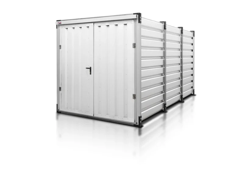 lagercontainer 4 m weiß