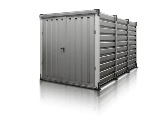 Lagercontainer 5 m Silber