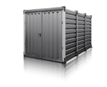 Lagercontainer aus Blech Lagercontainer 4 m Anthrazit RAL 7016