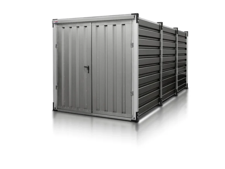 Lagercontainer 6 m Silber