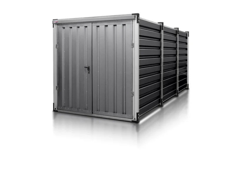 Lagercontainer 6 m Anthrazit