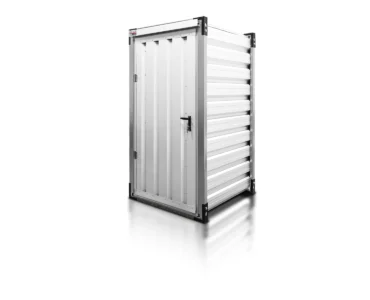Lagercontainer aus Blech Lagercontainer 1.2 m Weiß RAL 9010