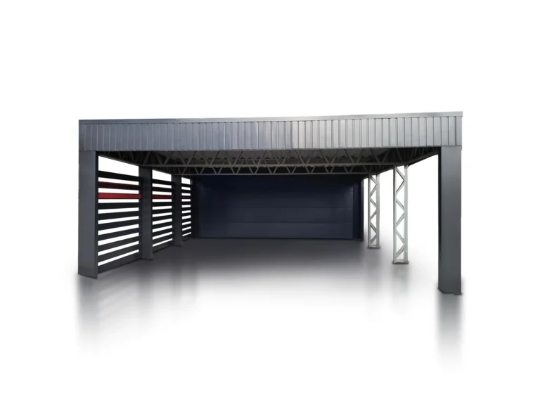 Carport Autoüberdachungen 12x6 m - Standard