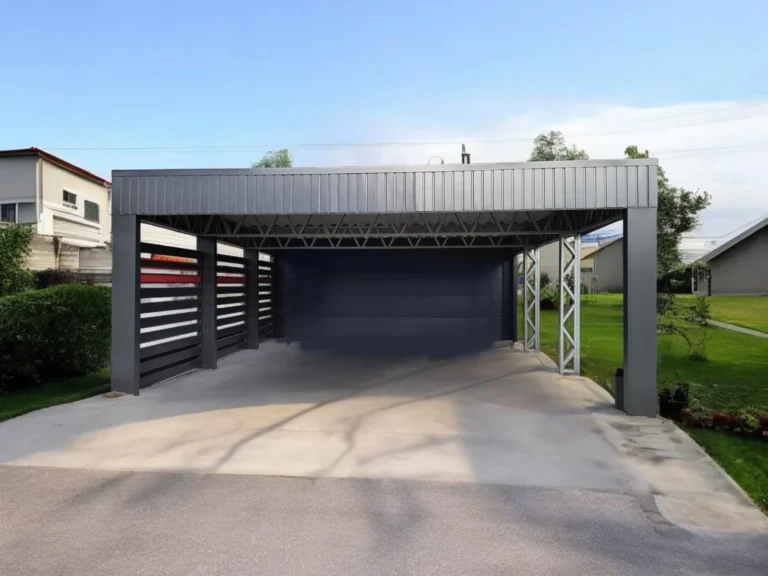 Carport Autoüberdachungen 12x6 m - Standard