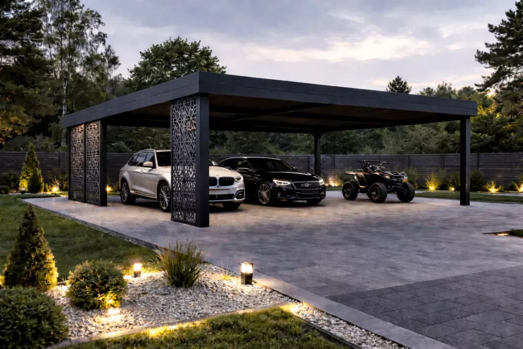 carport-azurowe-panele-6×6-1