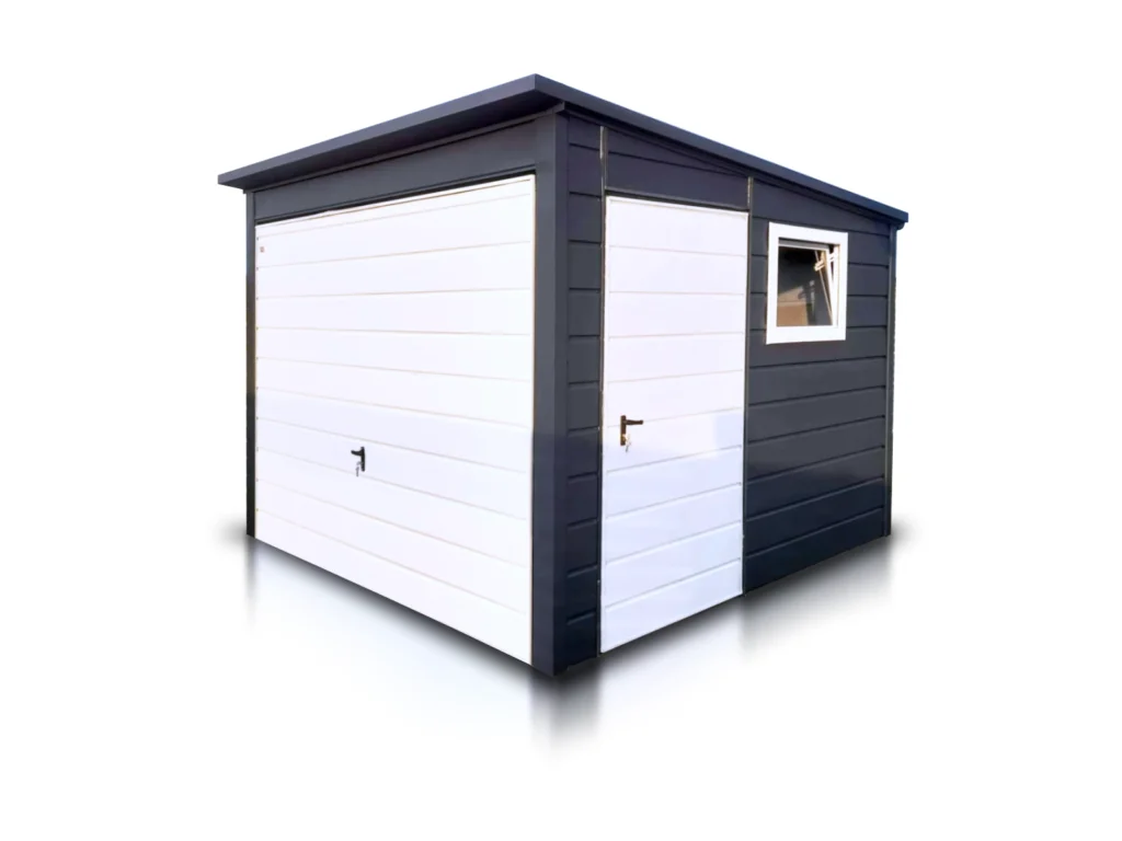 Blechgarage Heilbronn — Gartenschuppen