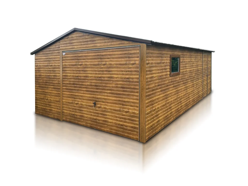 Blechgaragen Bad Doberan mit Schwingtor