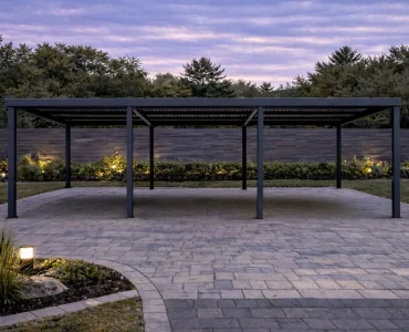 Carports Carport 8x6 Aluminium Autoüberdachung