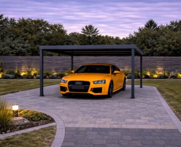 Carports Carport 3x3 Aluminium Autoüberdachung