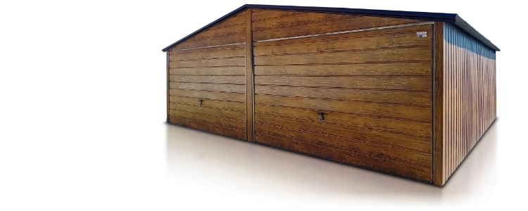 Garagen in Holzoptik